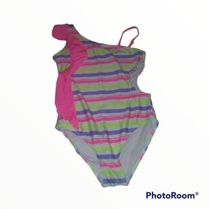 4/$25 Girls 1 piece Swimsuit Size 10